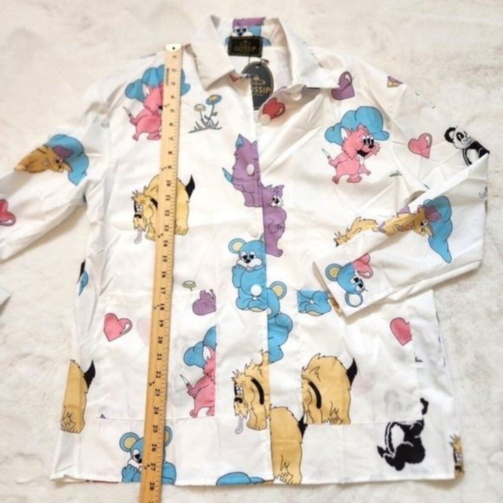 Gossip Y2K T-shirt Button Down - Picture 10 of 15